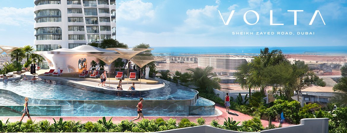 Damac Volta Tower Luxury Apartments on Sheikh Zayed Road